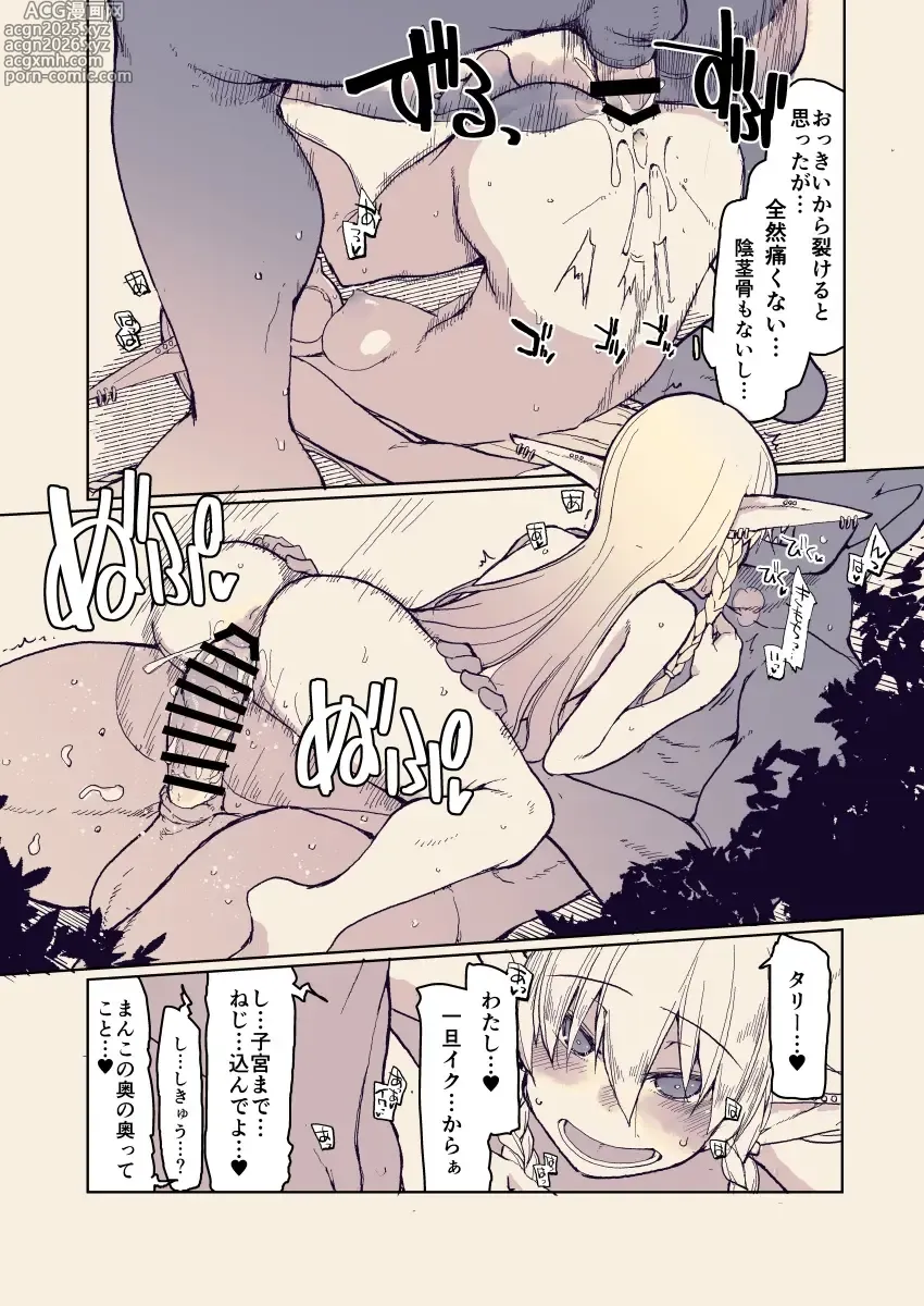 Page 13 of doujinshi Dosukebe Elf no Ishukan Nikki 13