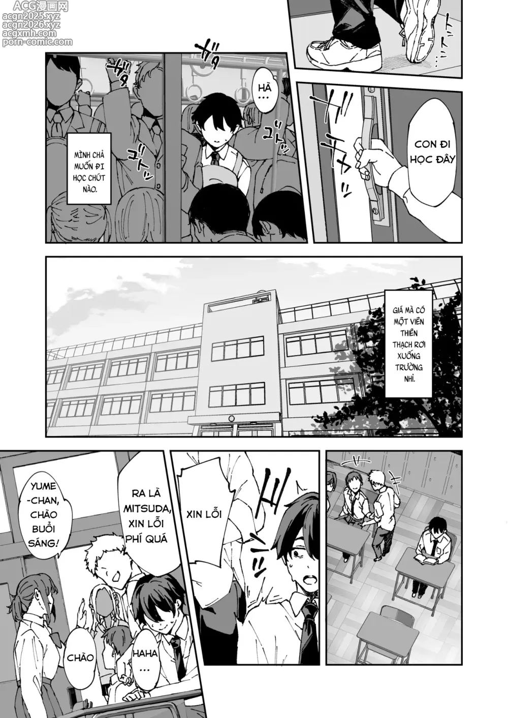 Page 2 of manga Class no Kuro Gal to SeFri ni Natta Hanashi