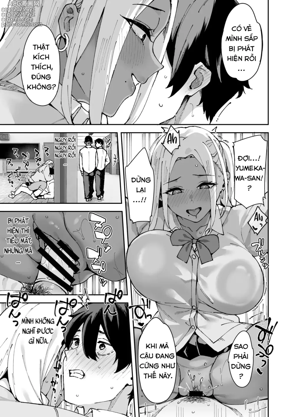 Page 18 of manga Class no Kuro Gal to SeFri ni Natta Hanashi