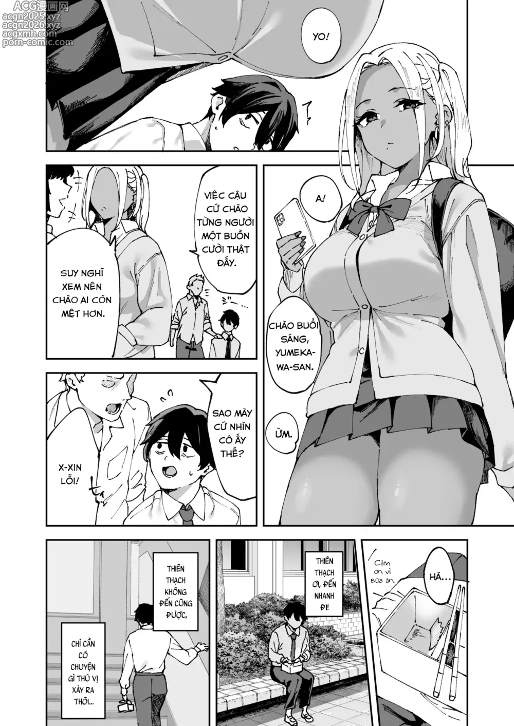 Page 3 of manga Class no Kuro Gal to SeFri ni Natta Hanashi