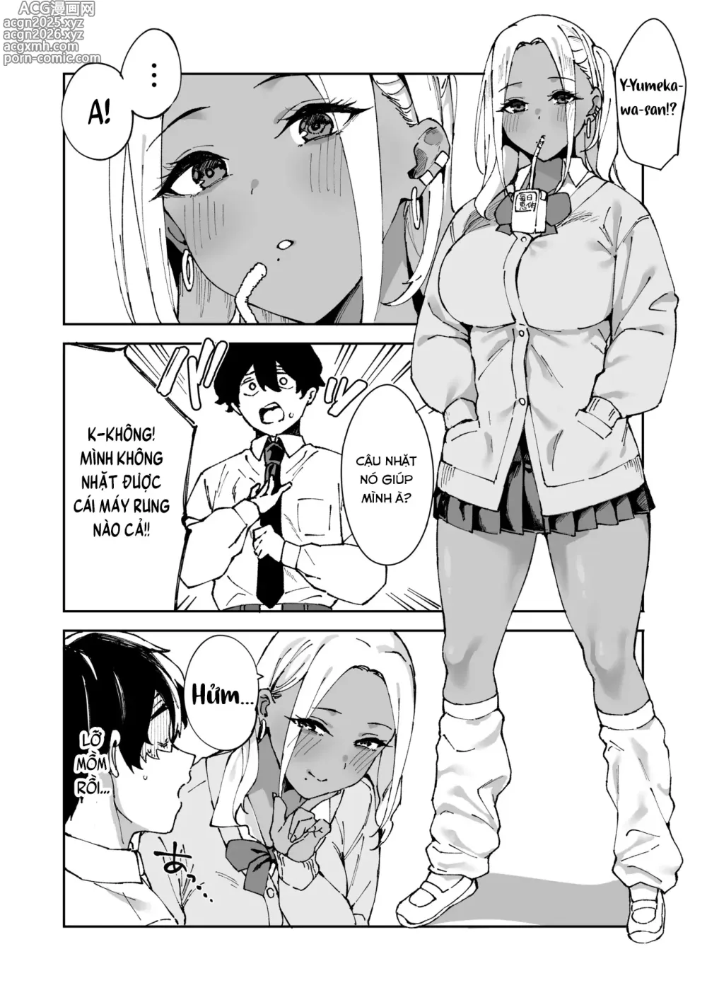 Page 9 of manga Class no Kuro Gal to SeFri ni Natta Hanashi