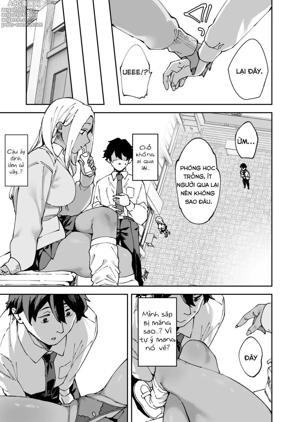 Page 10 of manga Class no Kuro Gal to SeFri ni Natta Hanashi