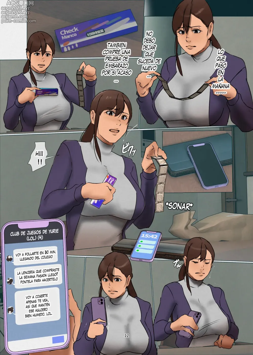 Page 12 of doujinshi Madre Sacrificada