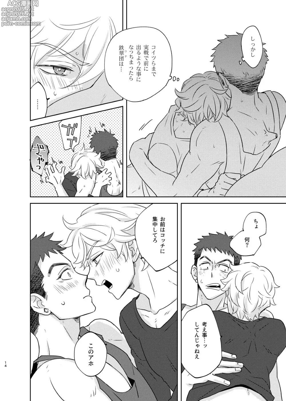 Page 13 of doujinshi マケズオトラズ