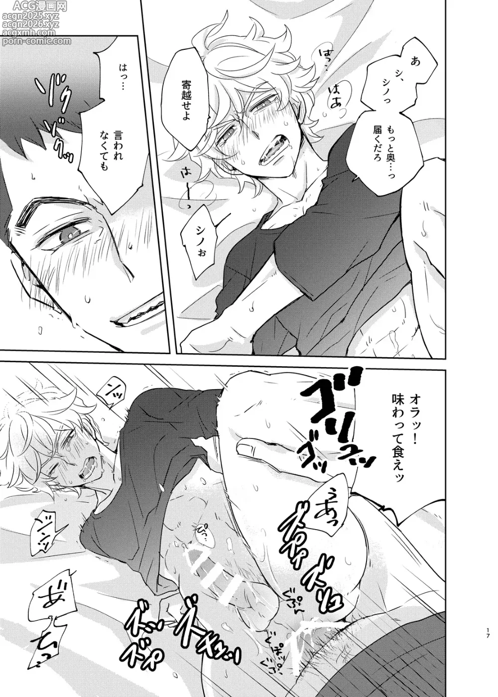 Page 16 of doujinshi マケズオトラズ