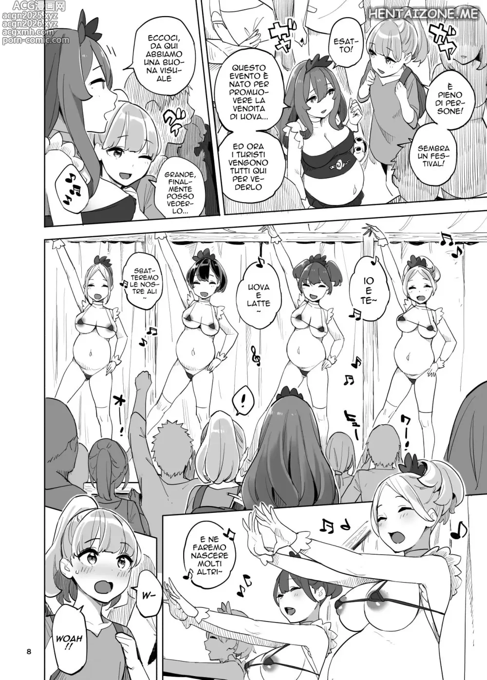 Page 8 of doujinshi La Gilda delle Uova e del Latte