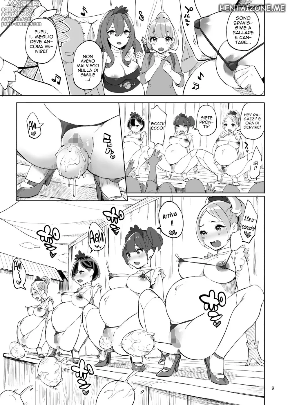 Page 9 of doujinshi La Gilda delle Uova e del Latte