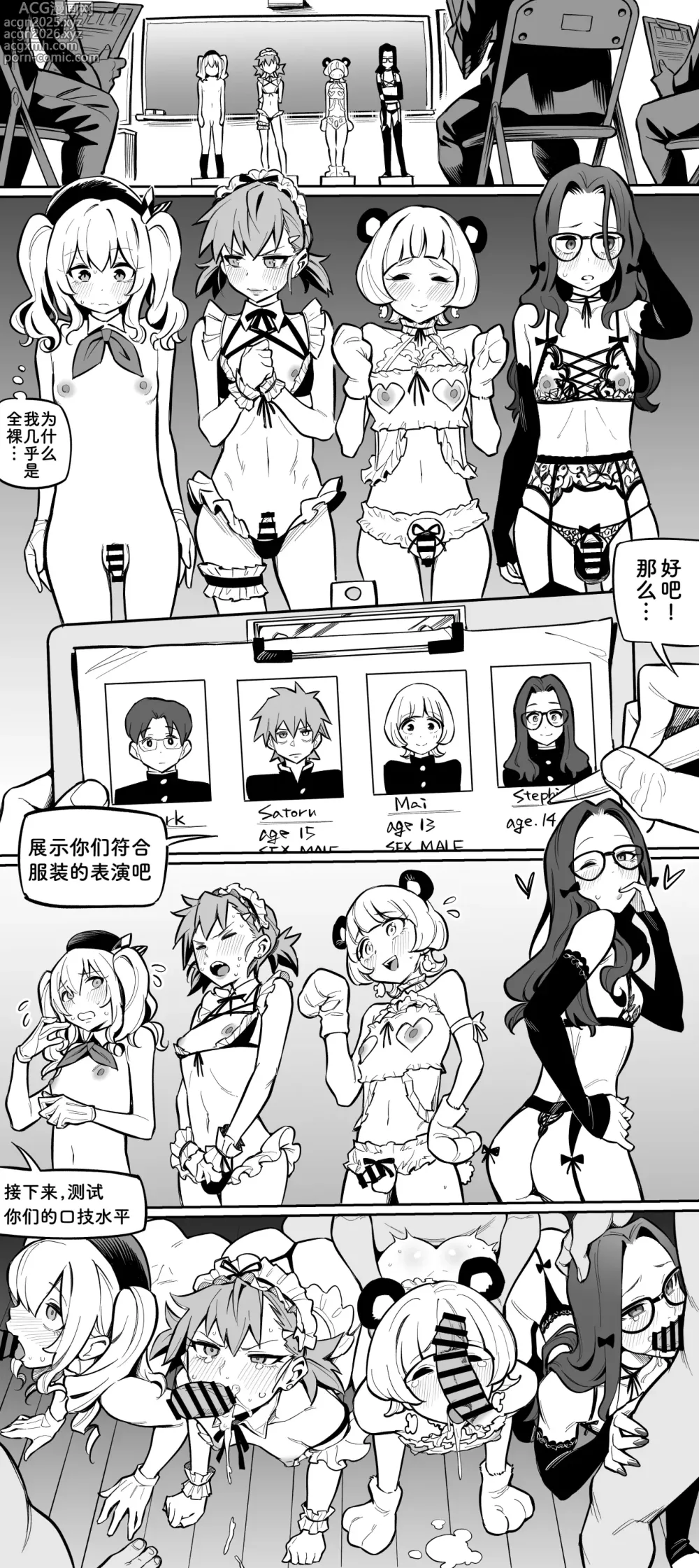 Page 1 of doujinshi Engeki-bu no Otokonoko