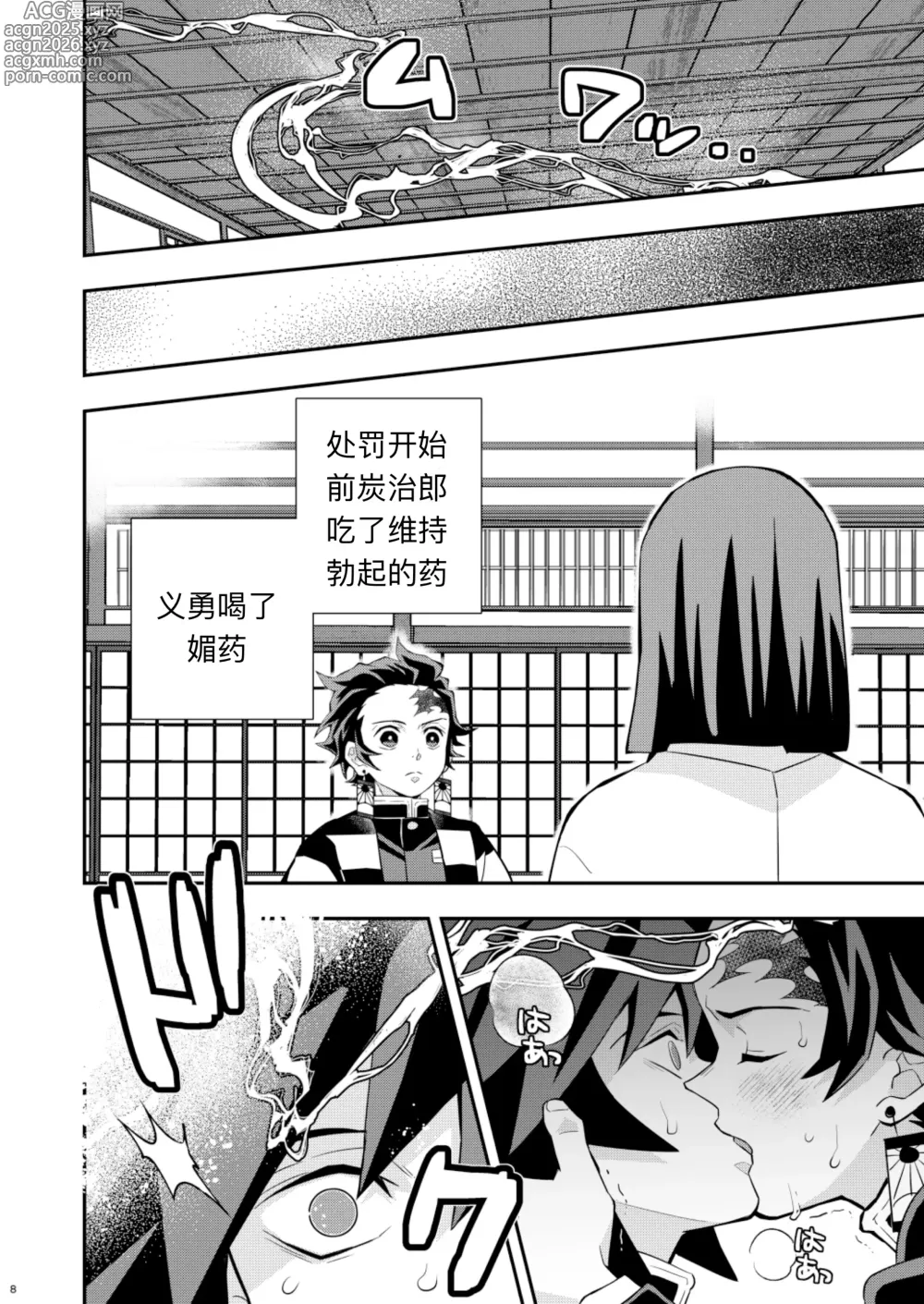 Page 8 of doujinshi Tairitsu Ihan TanGi Seikou Shobatsu no Sho