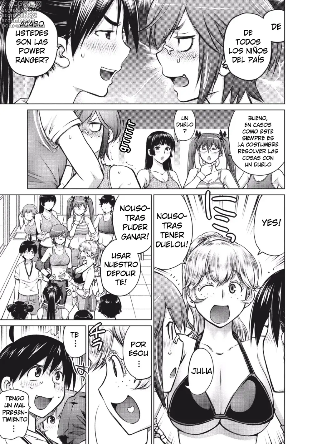 Page 5 of manga Batalla de Doncellas