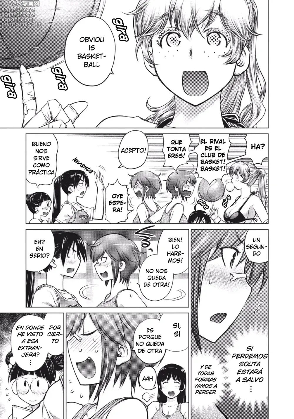 Page 7 of manga Batalla de Doncellas