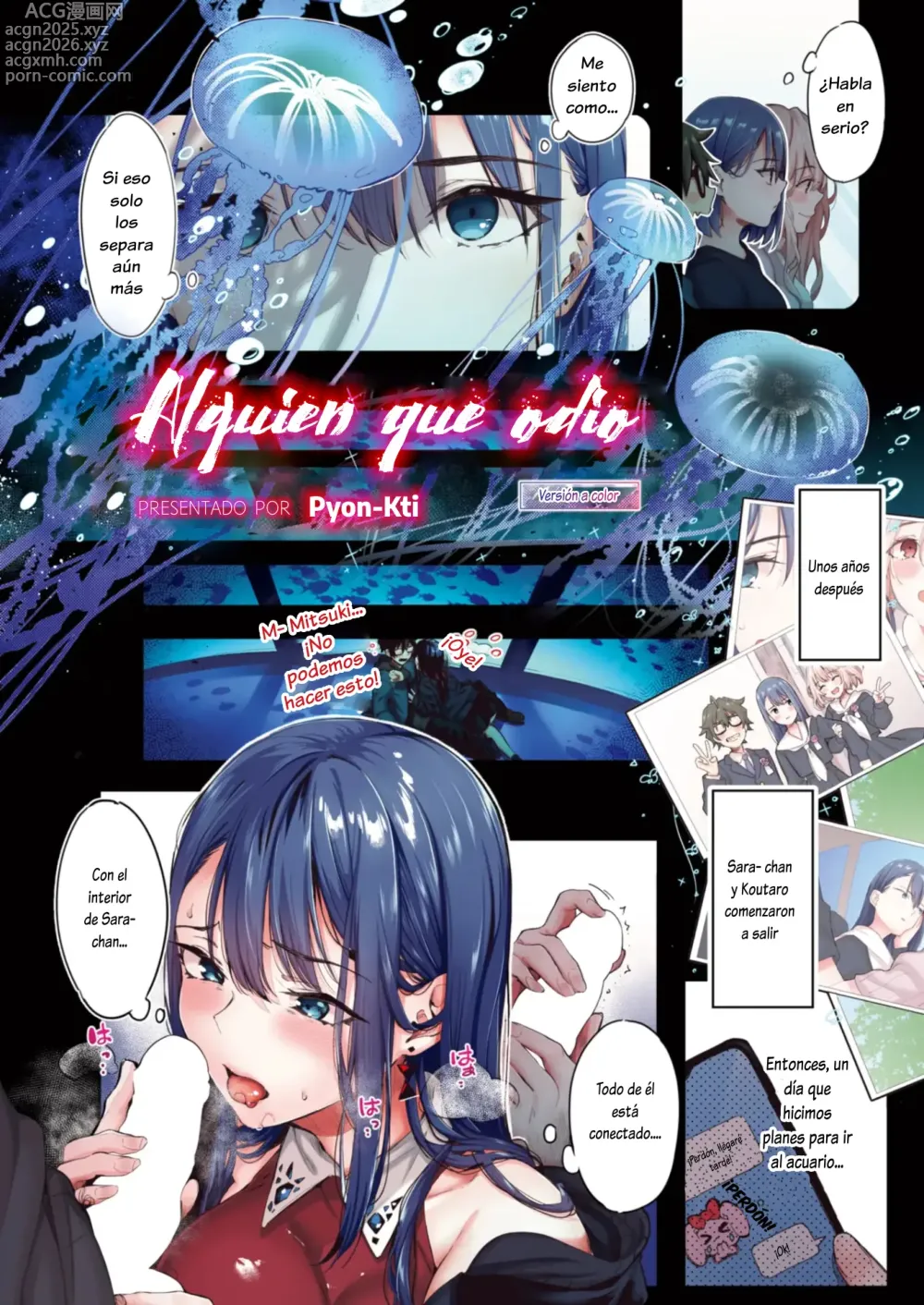 Page 2 of manga Alguien que odio