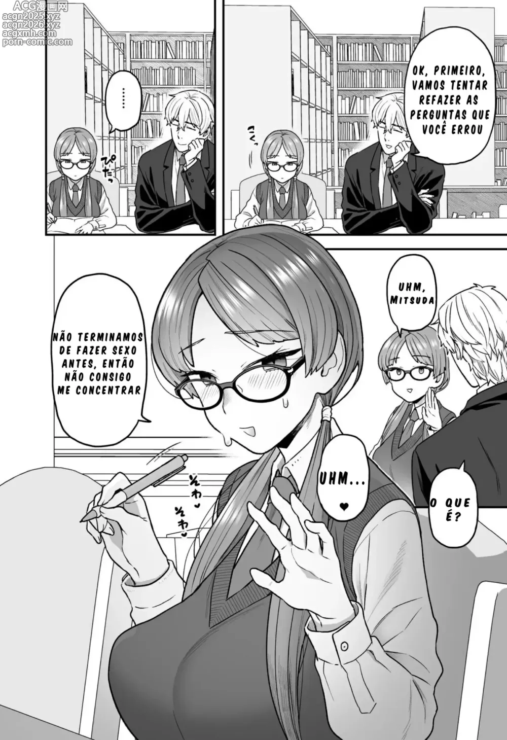 Page 10 of doujinshi Iinchou to Mitsuda-kun no Obenkyoukai