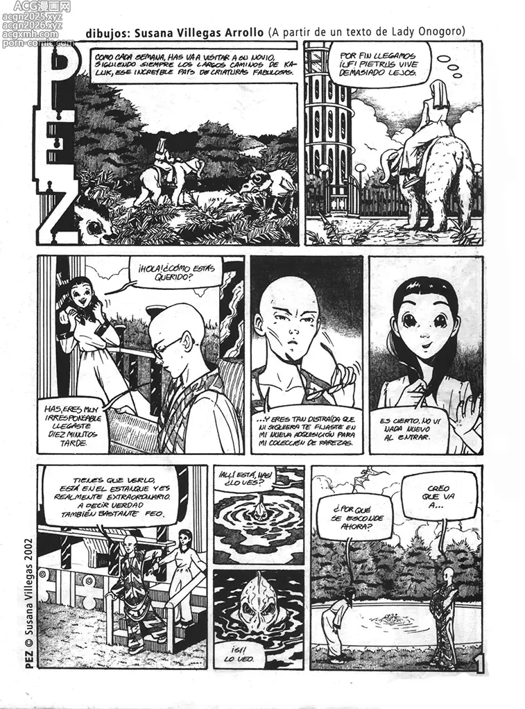 Page 1 of manga PEZ [Spanish] ONE SHOT