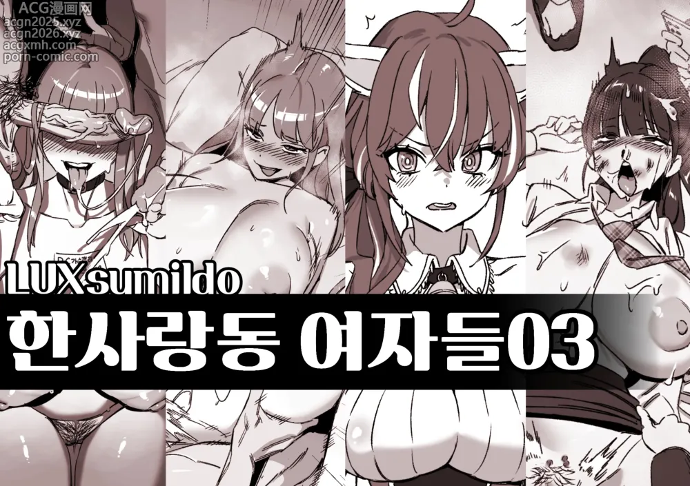Page 1 of doujinshi 한사랑동 여자들03