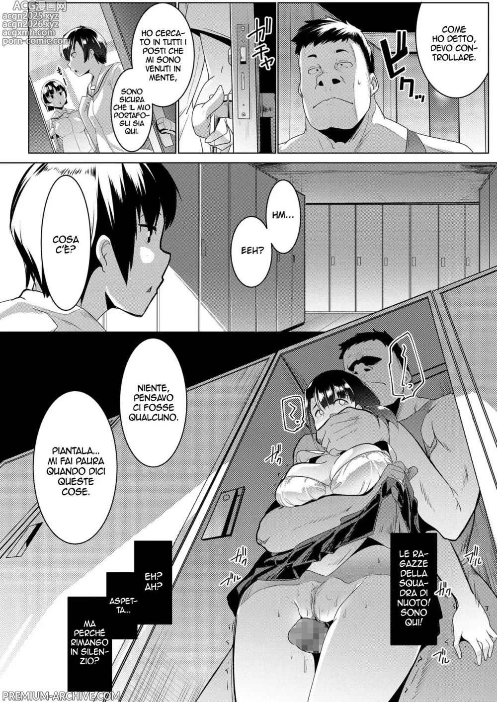 Page 12 of manga Lo Spogliatoio Femminile
