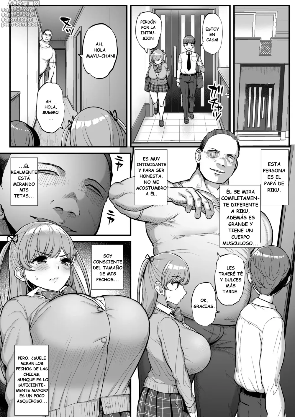 Page 3 of doujinshi Ella es la Esclava Se xual de mi padre
