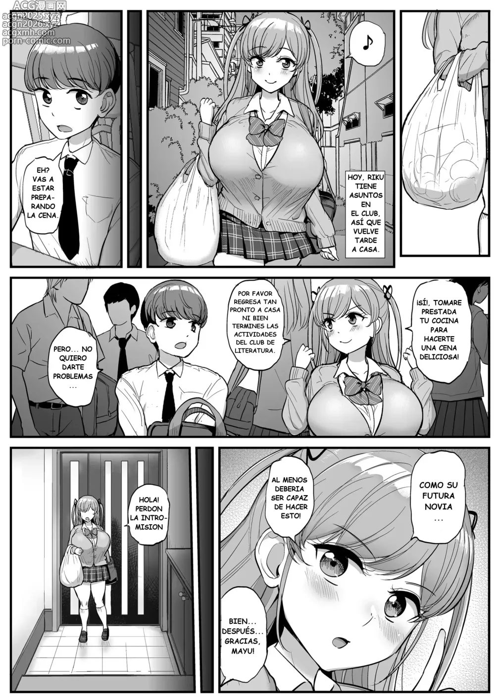 Page 6 of doujinshi Ella es la Esclava Se xual de mi padre