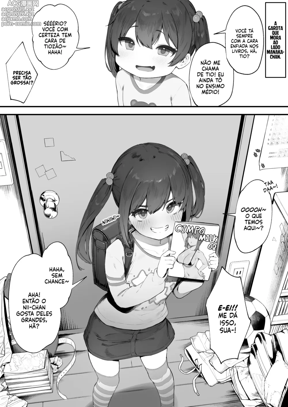 Page 1 of doujinshi Uma Pirralha Que Só Quer Ser Notada