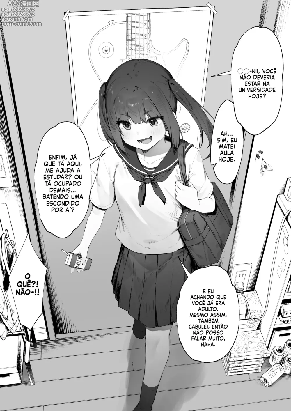 Page 2 of doujinshi Uma Pirralha Que Só Quer Ser Notada