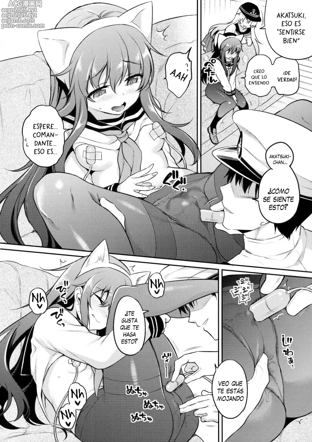 Page 6 of doujinshi Akatsuki-chan x Juego de castigo