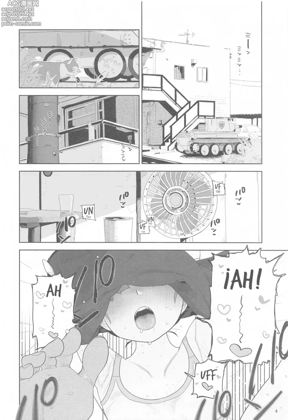 Page 3 of doujinshi Con Mikko sólo es sexo, comer y dormir.