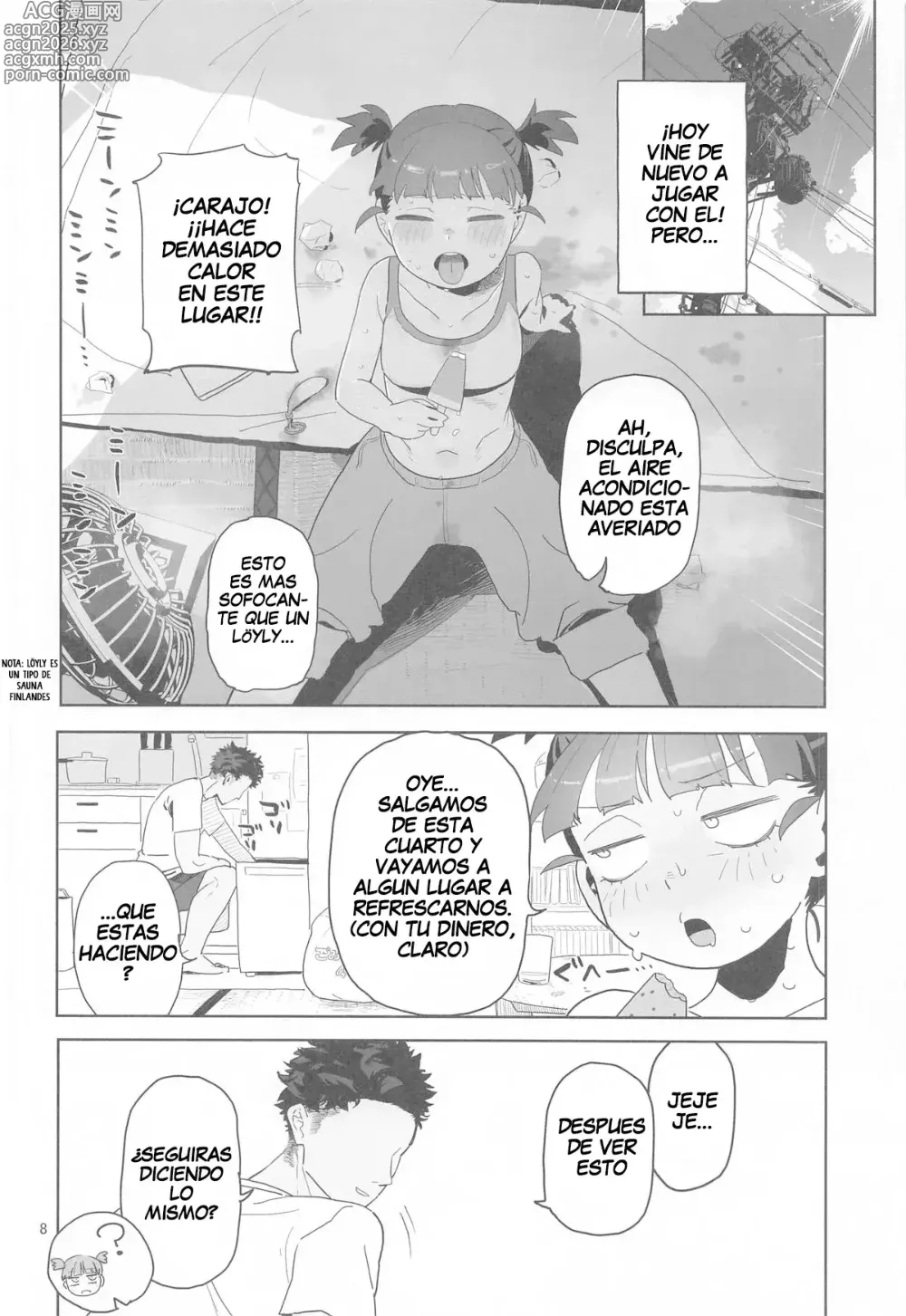 Page 7 of doujinshi Con Mikko sólo es sexo, comer y dormir.
