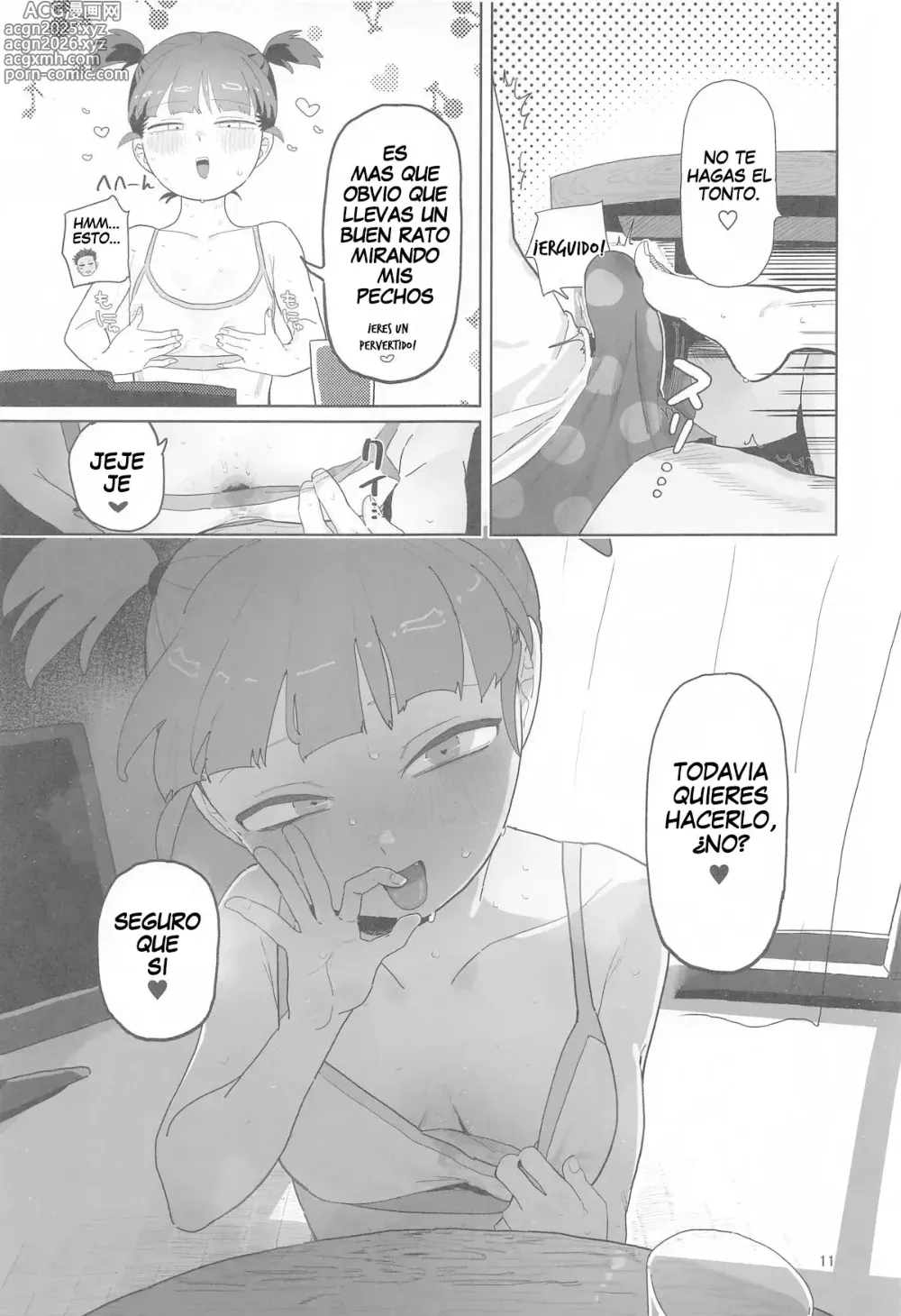 Page 10 of doujinshi Con Mikko sólo es sexo, comer y dormir.