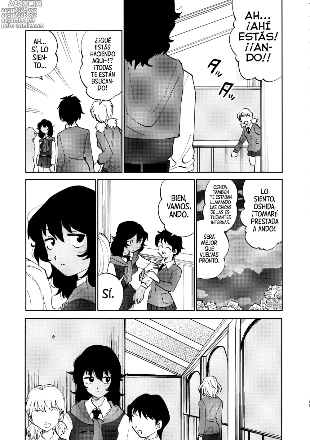 Page 12 of doujinshi ¿PARA AQUÍ O PARA LLEVAR?