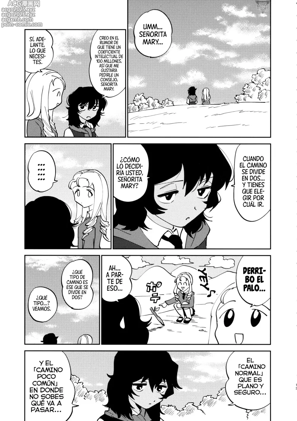 Page 14 of doujinshi ¿PARA AQUÍ O PARA LLEVAR?