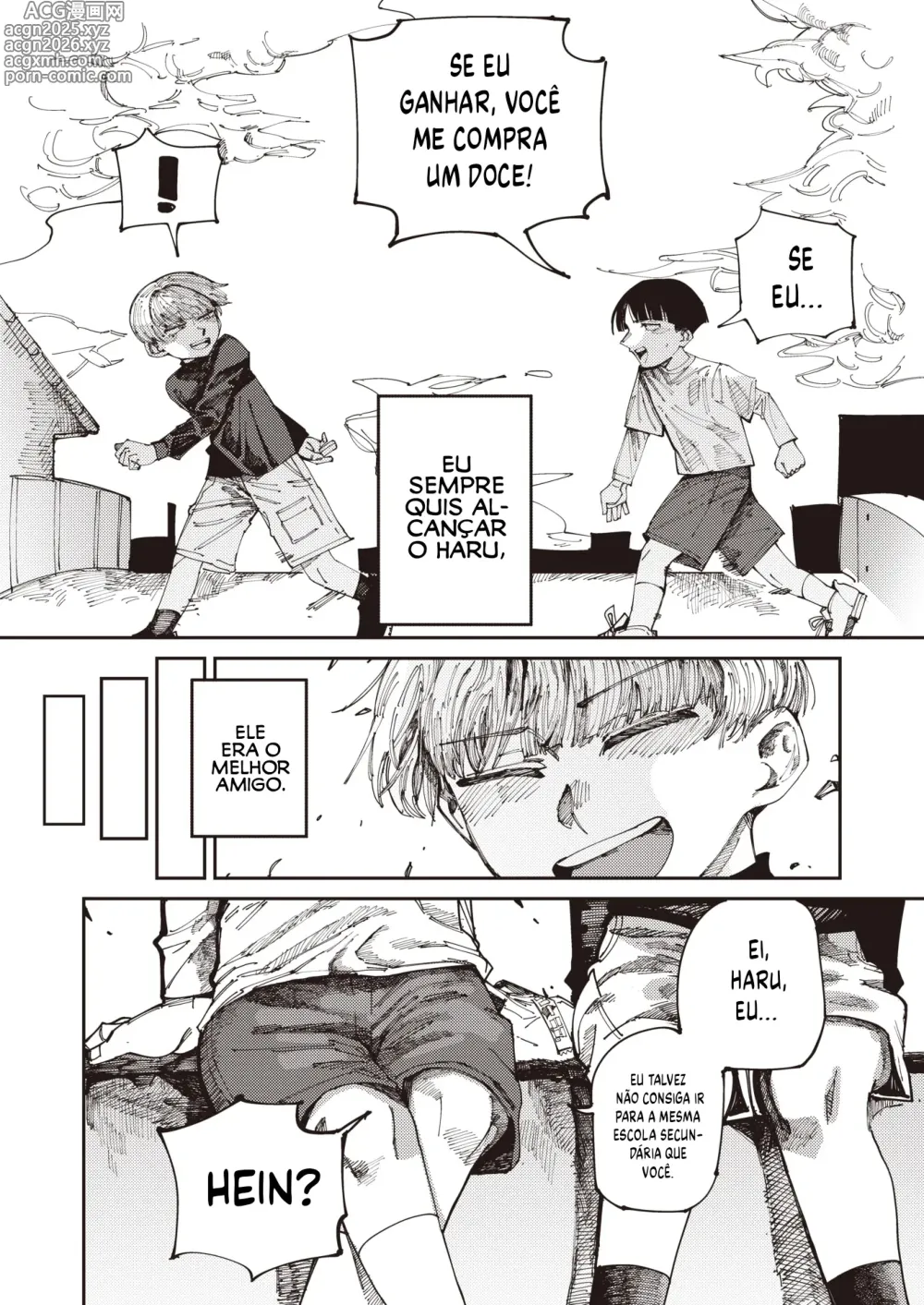 Page 2 of manga Agora com Haru