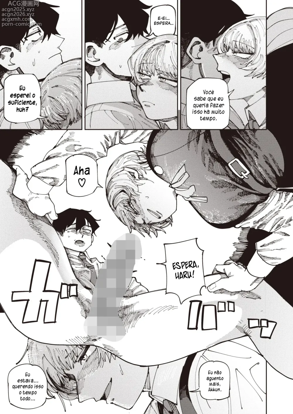 Page 13 of manga Agora com Haru