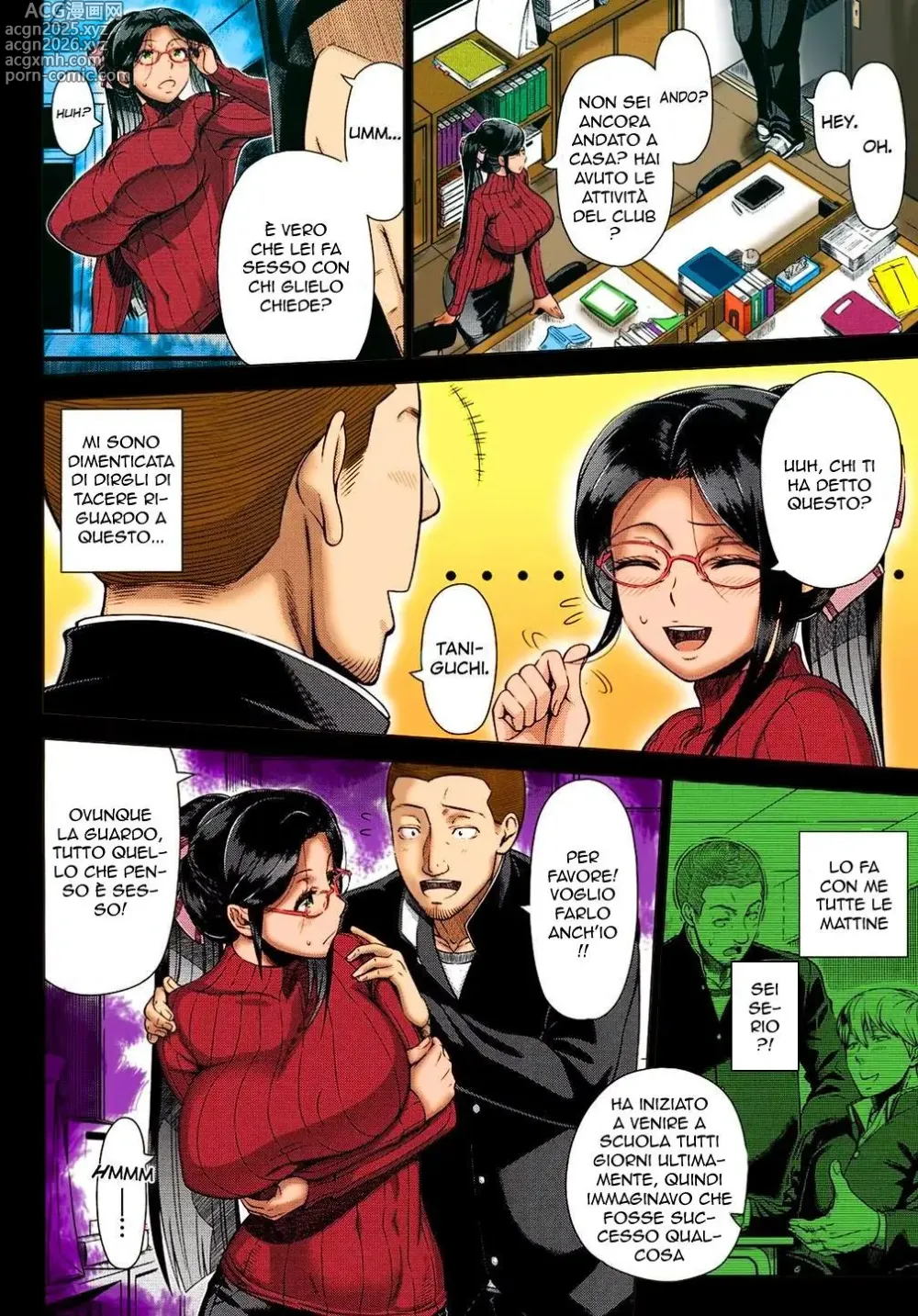 Page 6 of manga Una Prof Molto Disponibile (decensored)