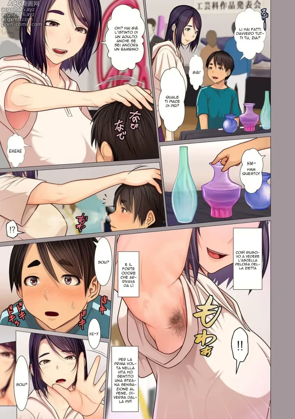 Page 3 of manga Una Zia Molto Calda
