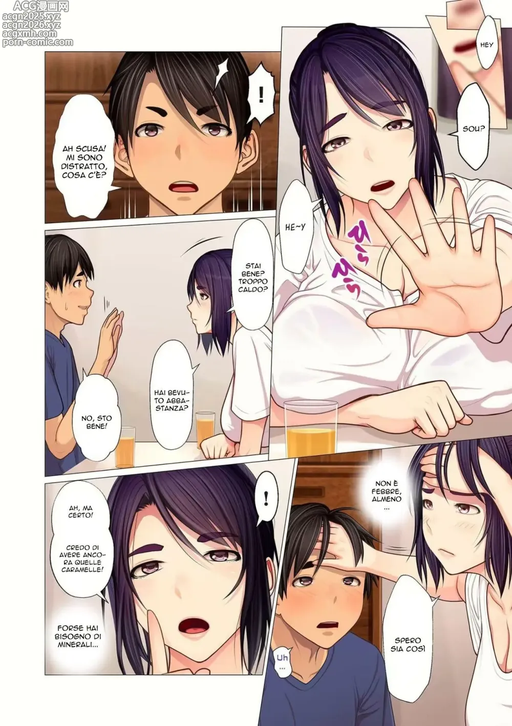 Page 4 of manga Una Zia Molto Calda