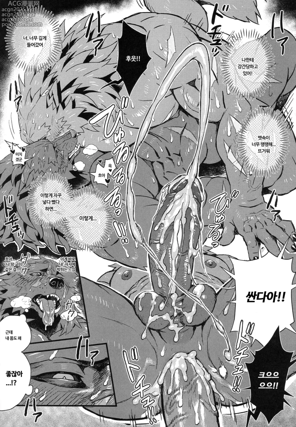 Page 10 of doujinshi Nocturne of the half-wolf