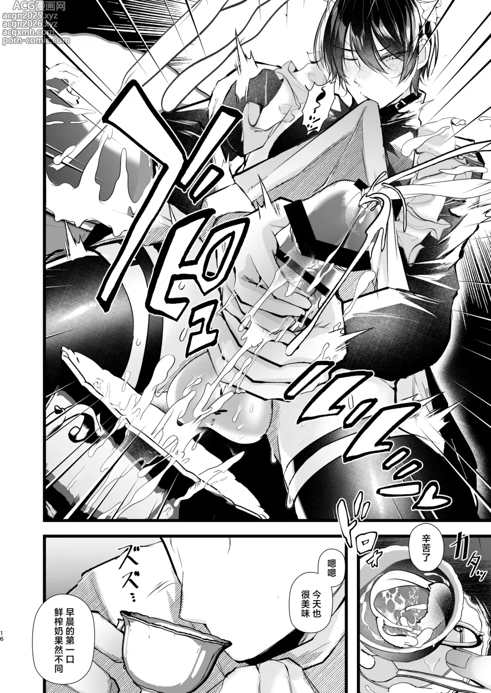 Page 16 of doujinshi gunzin meido no tada sii situ ke kata