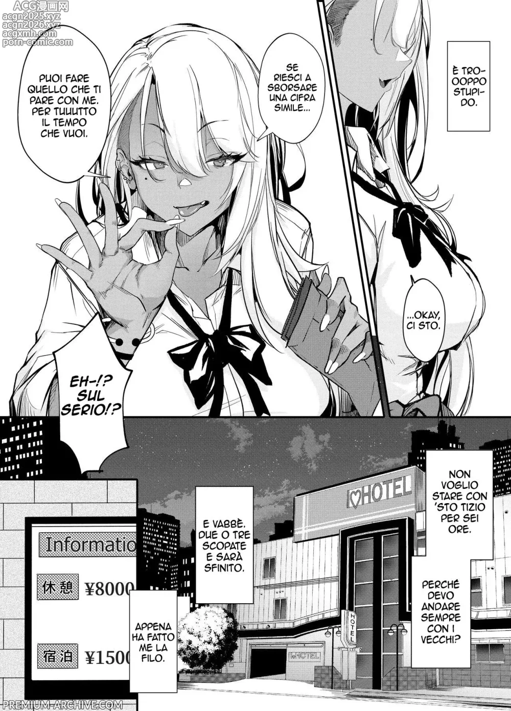 Page 10 of doujinshi Dò una Lezione a una Gal Strafottente