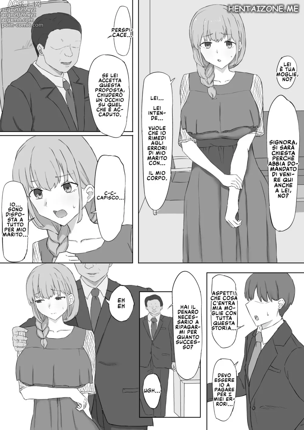 Page 3 of doujinshi Il Capo mi Frega la Moglie