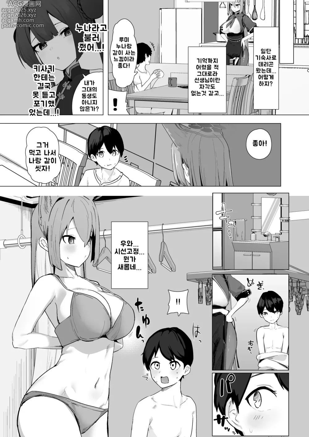 Page 4 of doujinshi 오늘만은 너의 누나