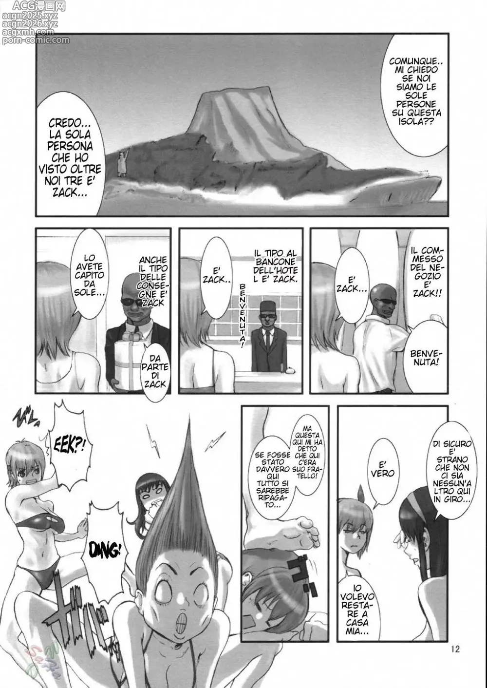 Page 11 of doujinshi Nudismo in Spiaggia