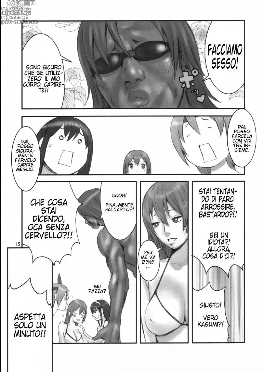 Page 14 of doujinshi Nudismo in Spiaggia