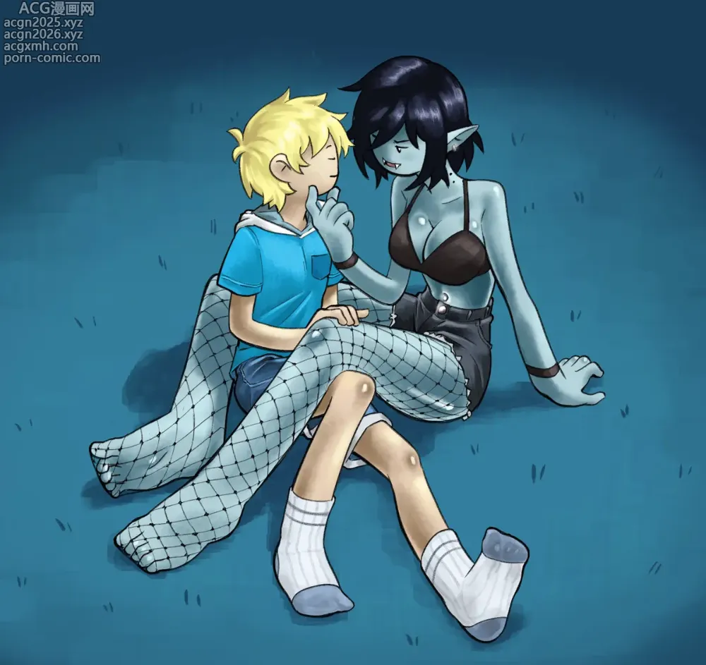 Page 1 of doujinshi Finnceline