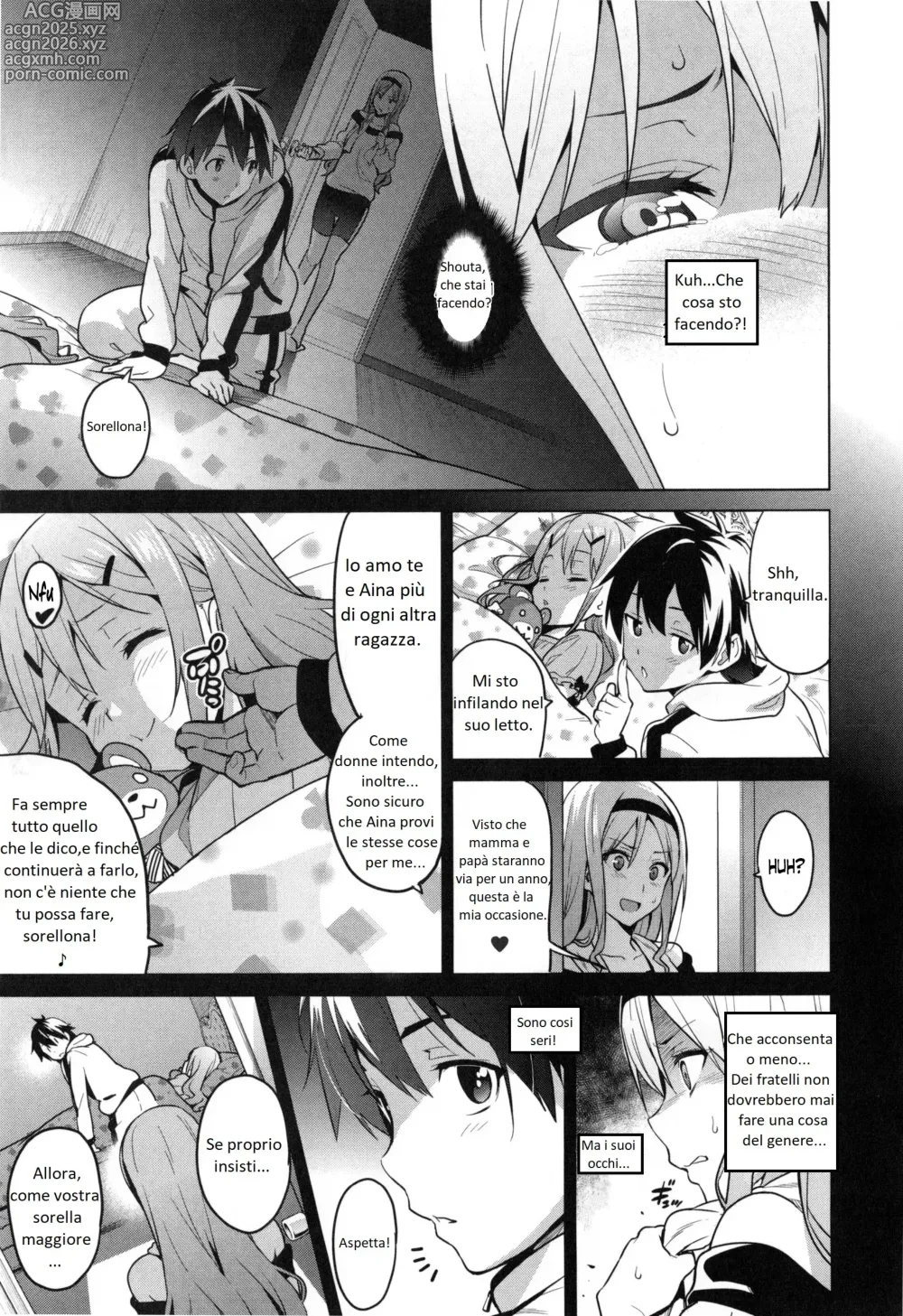 Page 11 of doujinshi Sister Breeder - Addestratore di sorelle 1/3 + Extra