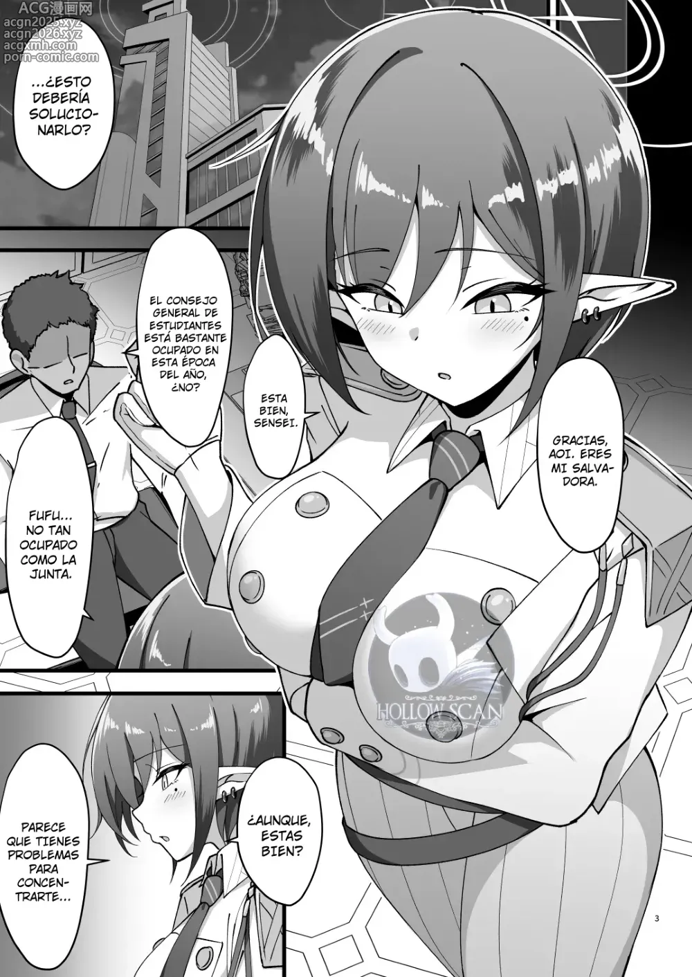 Page 2 of doujinshi Aoi to Himitsu no Soukessan