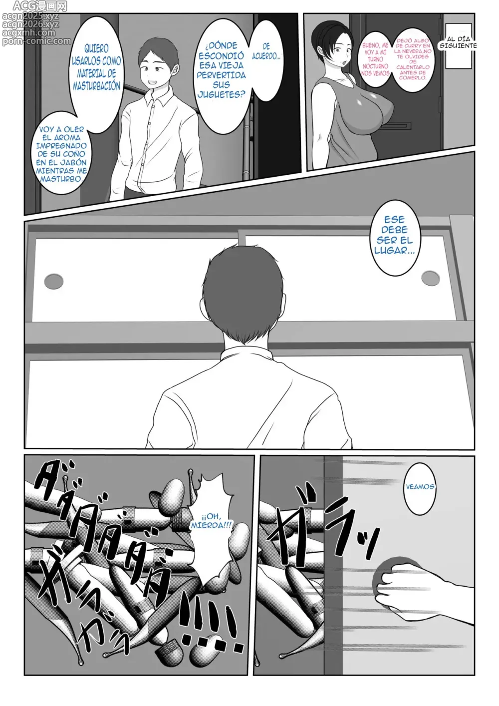 Page 9 of doujinshi La Historia de Como Mi Testaruda Madre Enfermera Se Convirtió En mi Novia