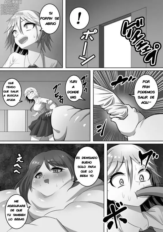 Page 6 of doujinshi Rooms you have to fatten up to 1 ton to get out