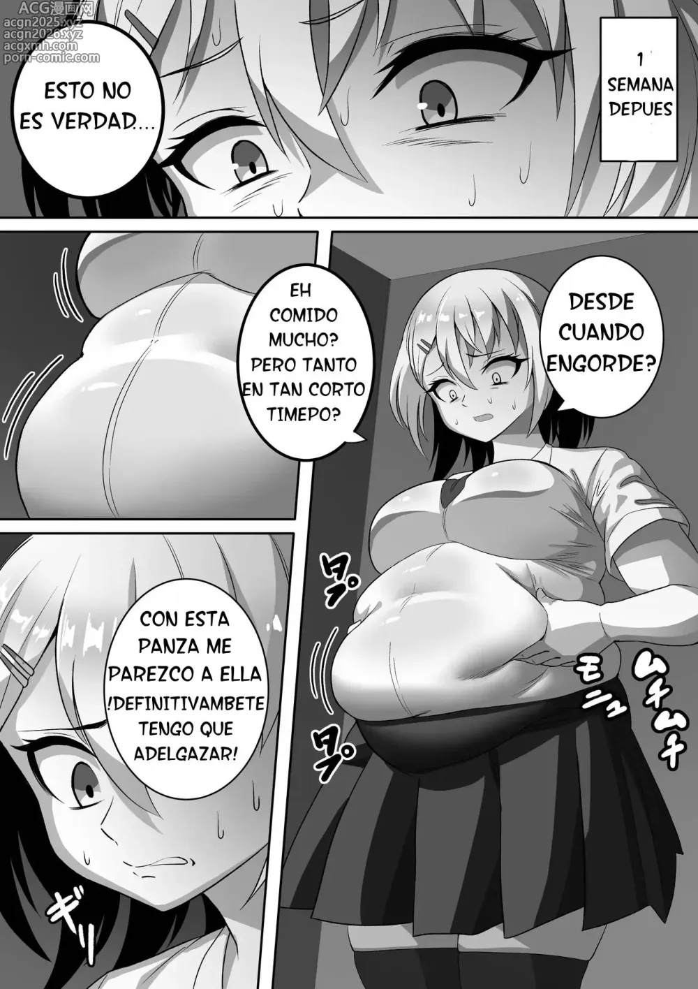 Page 3 of doujinshi Bullies SSBBW weight gain