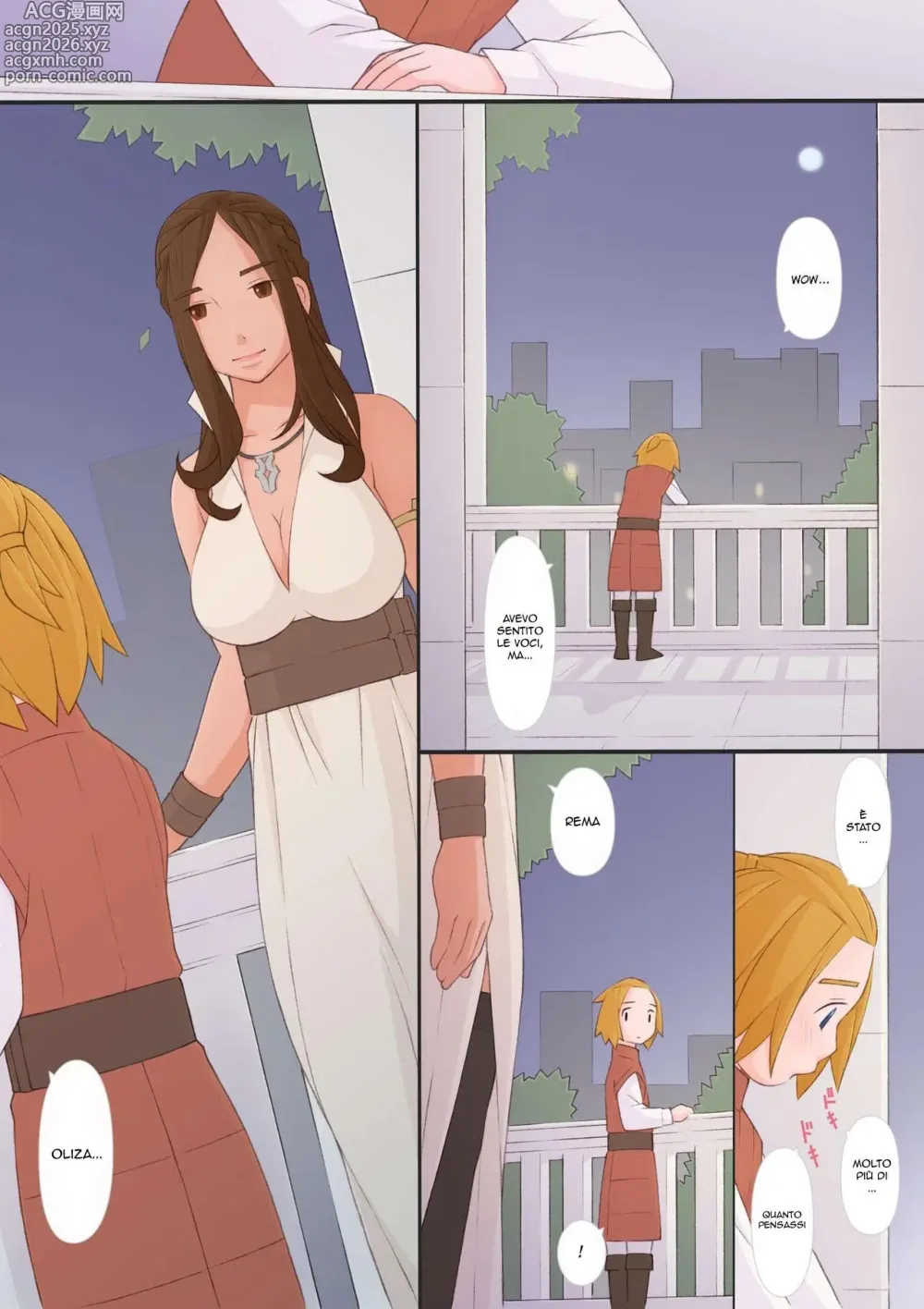 Page 12 of doujinshi Oliza e Rema