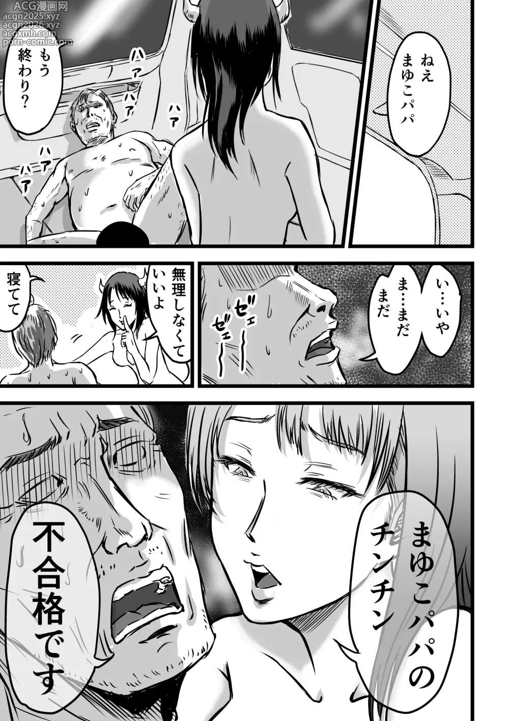 Page 51 of doujinshi JK Succubus wa Kyou mo Seiyoku o Osaekirenai
